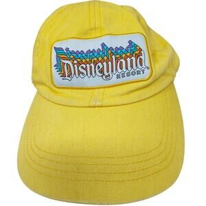 Disneyland Muted Yellow Baseball Cap - Well Worn & Retro Style